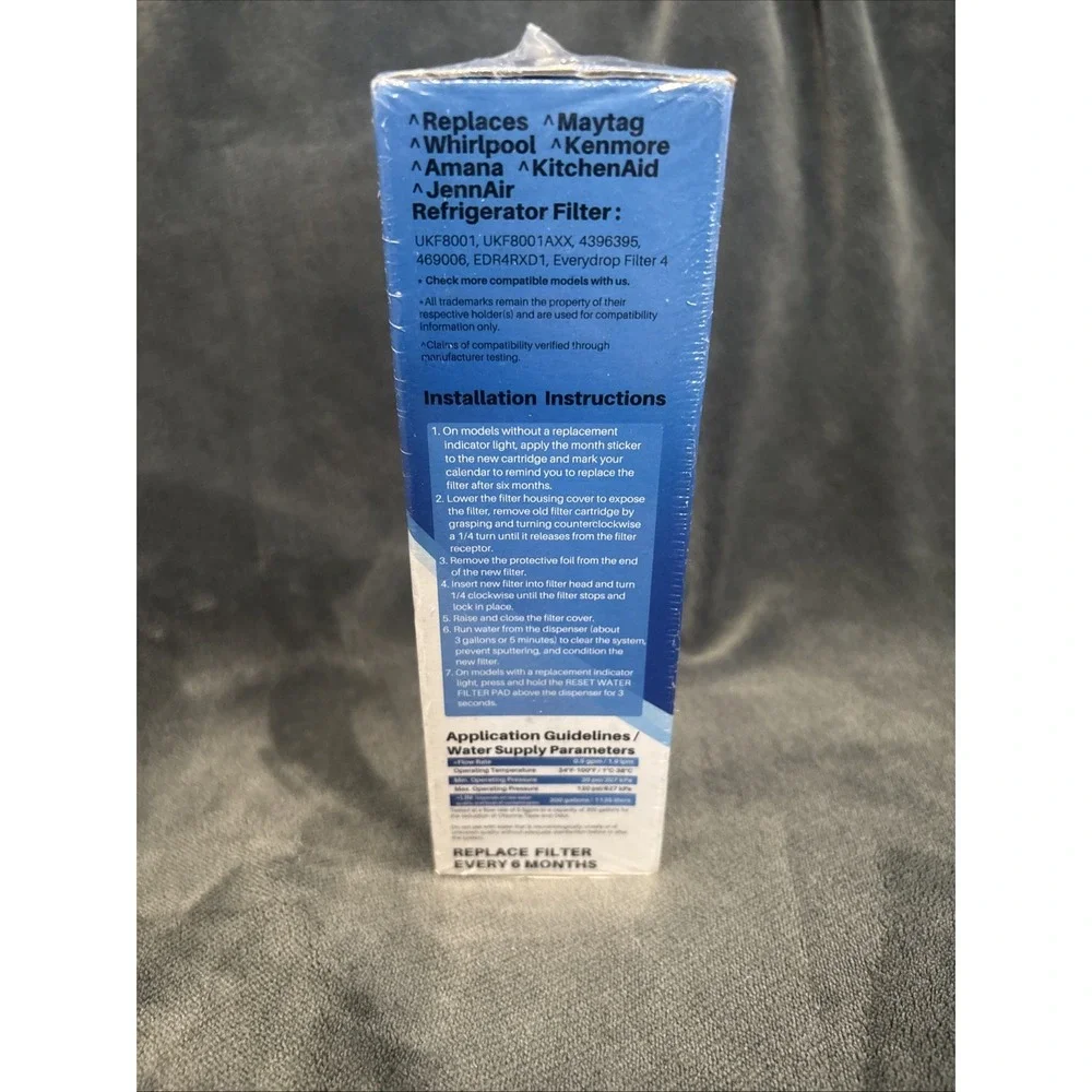 2-PACK ICEPURE Refrigerator‎ Water Filter RWF0900A